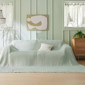 Amazon.com: Bedsure Cooling Cotton Waffle Oversized King